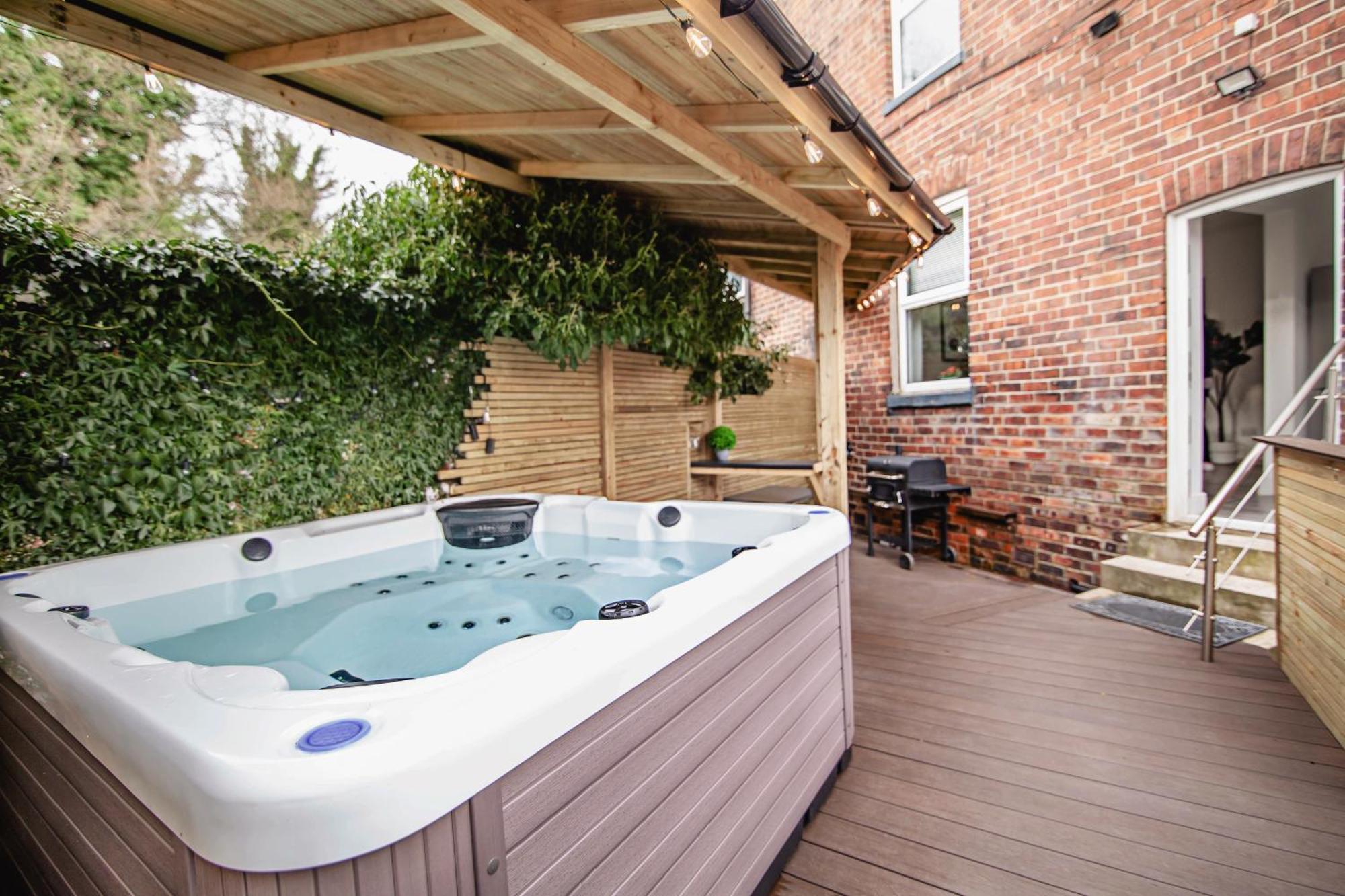 Modern Central Luxury Home With Hot Tub Sauna 11Ppl شيفيلد المظهر الخارجي الصورة